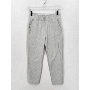 ARITZIA THE GROUP BABATON Rocket Pant Womens Small Gray French Terry Sweatpants
